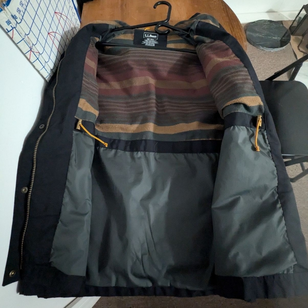 LL Bean Women's Mountain Classic Water-Resistant Jacket, $40.00, XS Petite, blac